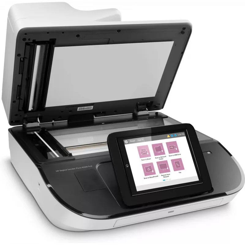 HP Flow 8500 fn2 Flatbed & ADF scanner 600 x 600 DPI