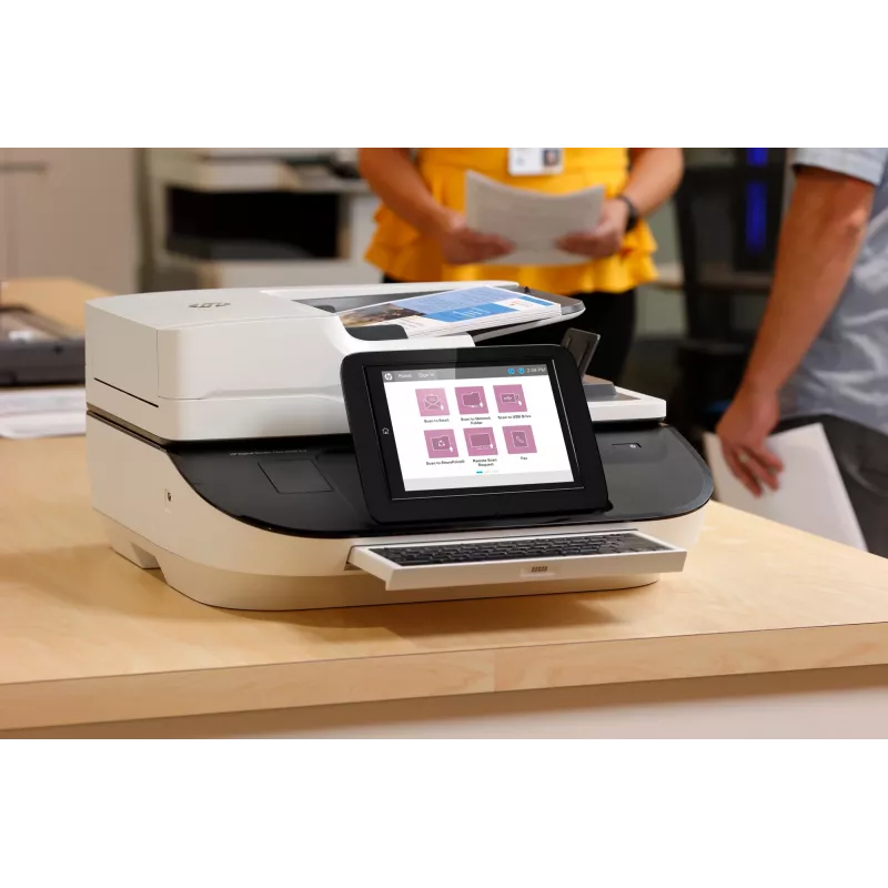 HP Flow 8500 fn2 Flatbed & ADF scanner 600 x 600 DPI