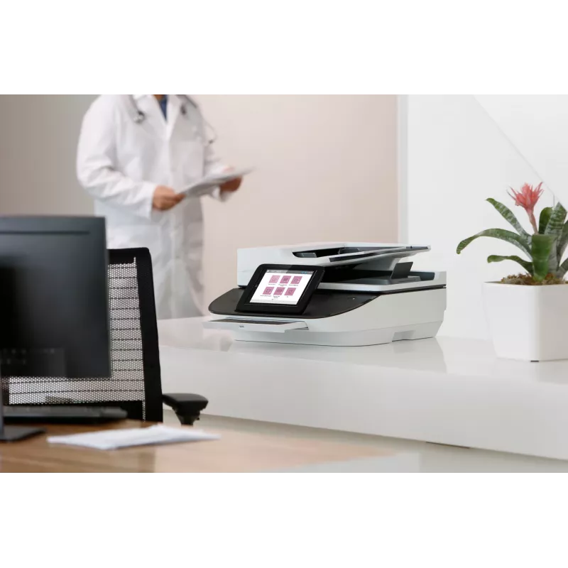 HP Flow 8500 fn2 Flatbed & ADF scanner 600 x 600 DPI