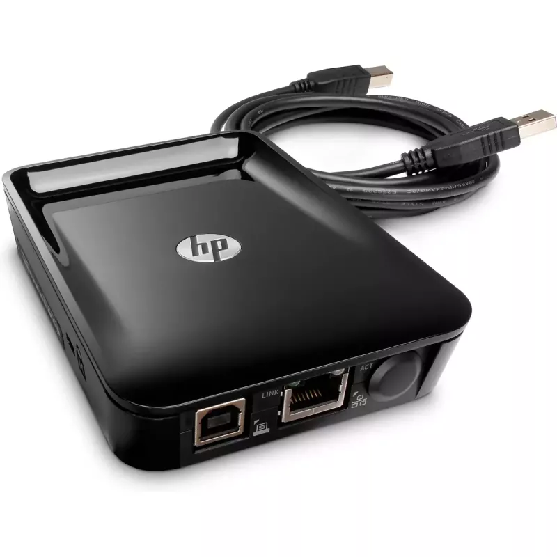 HP Jetdirect LAN Accessory HP 8FP31A Width 87 mm Depth 121.3 mm Height 27.5 mm