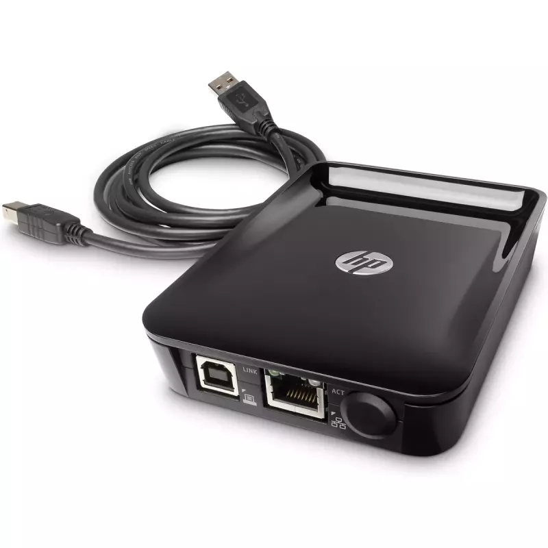 HP Jetdirect LAN Accessory HP 8FP31A Width 87 mm Depth 121.3 mm Height 27.5 mm