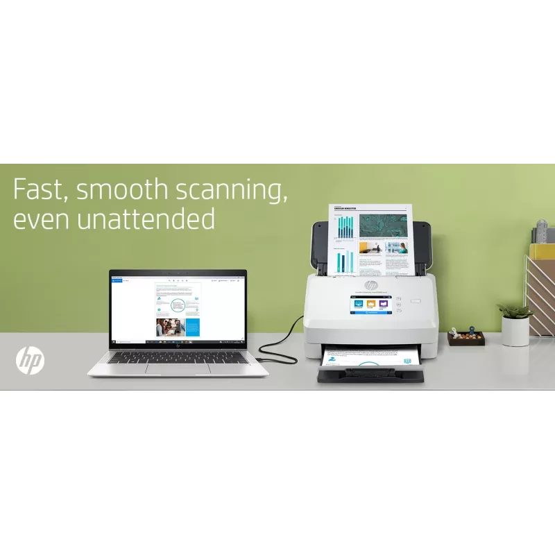 HP Scanjet Enterprise Flow N7000 Sheet-fed scanner 600 x 600 DPI A4 White