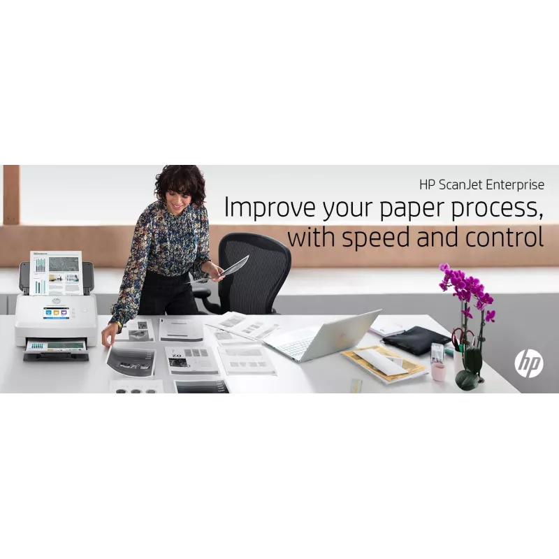 HP Scanjet Enterprise Flow N7000 Sheet-fed scanner 600 x 600 DPI A4 White