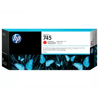 HP 745 300-ml DesignJet Chromatic Red Ink Cartridge, HP DesignJet Z2600 PostScript Printer, HP DesignJet Z5600 PostScript Printer, Thermal inkjet, Singapore, 283 mm, 41 mm, 118 mm