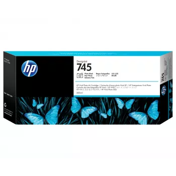 HP 745 300-ml DesignJet Photo Black Ink Cartridge, HP DesignJet Z2600 PostScript Printer, HP DesignJet Z5600 PostScript Printer, Thermal inkjet, Black, Singapore, 283 mm, 41 mm