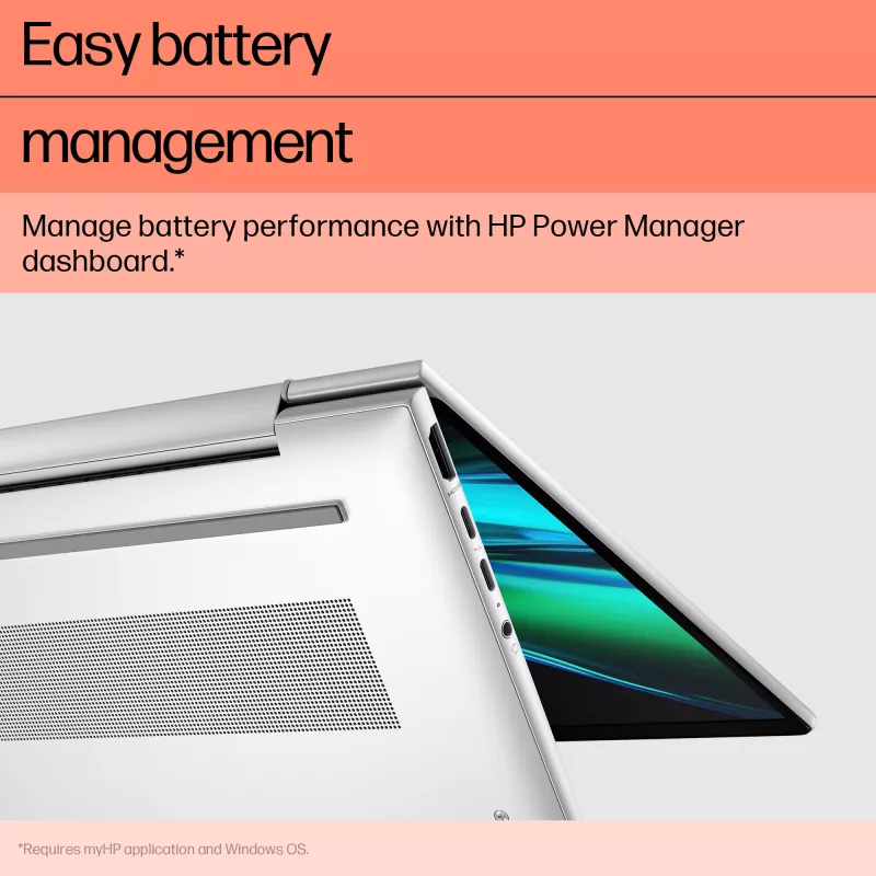 HP Elite x360 1040 G11 Intel Core Ultra 7 155H Hybrid (2-in-1) 35.6 cm (14 inch) Touchscreen WUXGA 32 GB LPDDR5x-SDRAM 1 TB SSD Wi-Fi 6E (802.11ax) Windows 11 Pro AI PC Silver