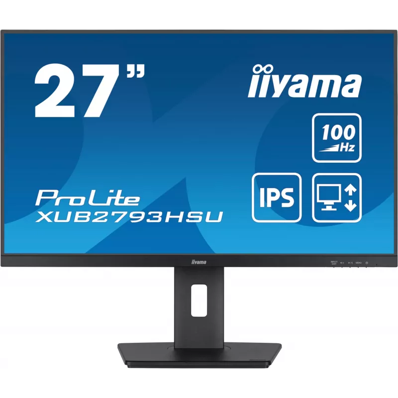 iiyama ProLite XUB2793HSU-B7 computer monitor 68.6 cm (27 inch) 1920 x 1080 pixels Full HD LED Black