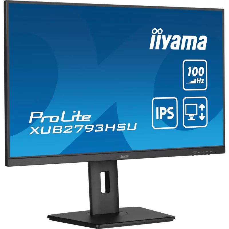 iiyama ProLite XUB2793HSU-B7 computer monitor 68.6 cm (27 inch) 1920 x 1080 pixels Full HD LED Black
