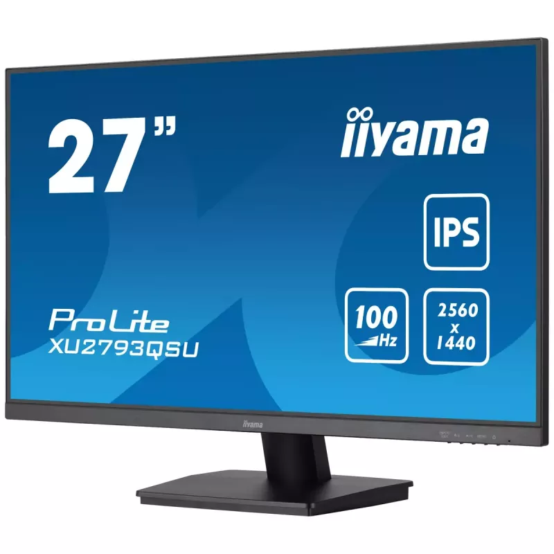 iiyama ProLite XU2793QSU-B7 computer monitor 68.6 cm (27 inch) 2560 x 1440 pixels Quad HD LED Black