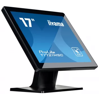 iiyama ProLite T1721MSC-B2 computer monitor 43.2 cm (17 inch) 1280 x 1024 pixels SXGA LED Touchscreen Tabletop Black