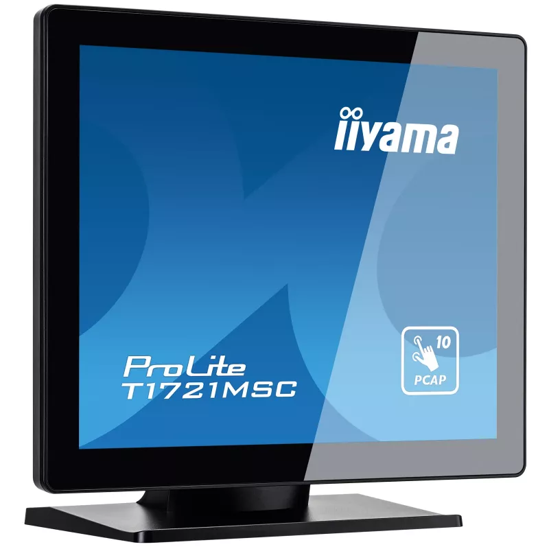 iiyama ProLite T1721MSC-B2 computer monitor 43.2 cm (17 inch) 1280 x 1024 pixels SXGA LED Touchscreen Tabletop Black