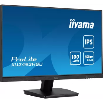 iiyama ProLite XU2493HSU-B7 computer monitor 60.5 cm (23.8 inch) 1920 x 1080 pixels Full HD LED Black