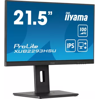 iiyama ProLite XUB2293HSU-B7 computer monitor 54.6 cm (21.5 inch) 1920 x 1080 pixels Full HD LED Black