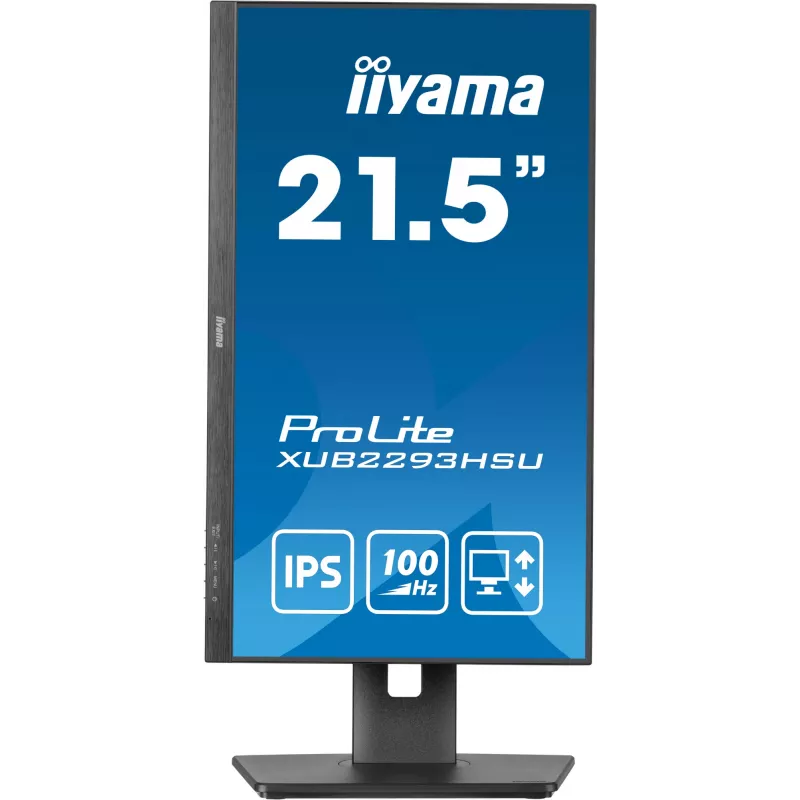 iiyama ProLite XUB2293HSU-B7 computer monitor 54.6 cm (21.5 inch) 1920 x 1080 pixels Full HD LED Black