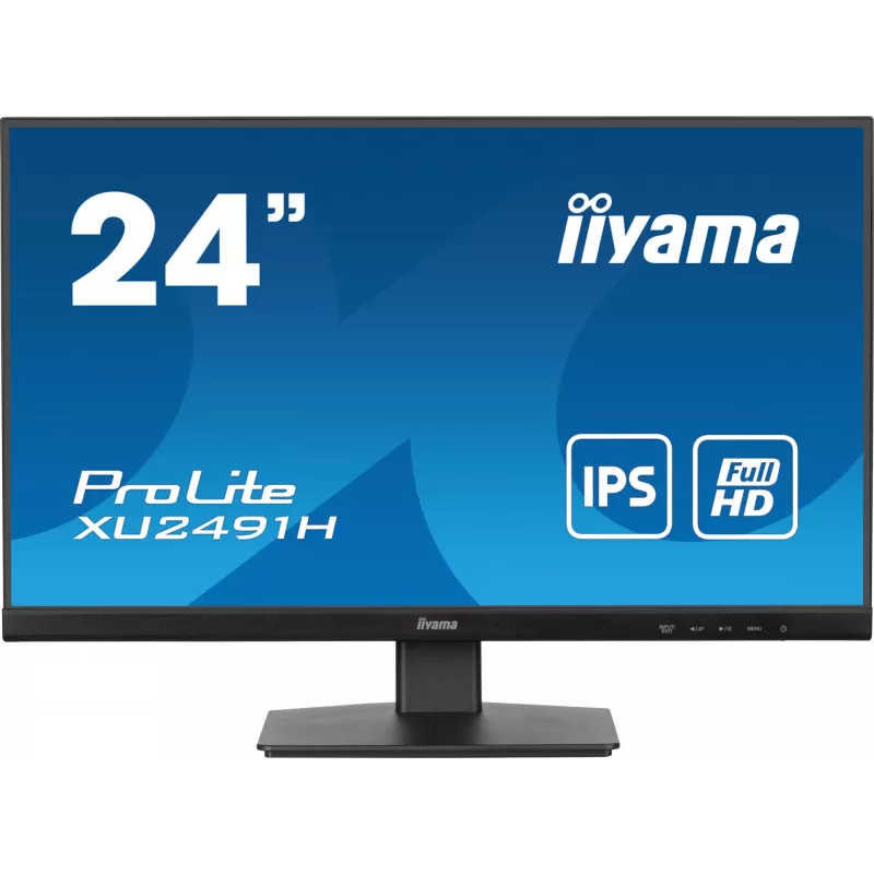 iiyama ProLite XU2491H-B1 computer monitor 60.5 cm (23.8 inch) 1920 x 1080 pixels Full HD LED Black