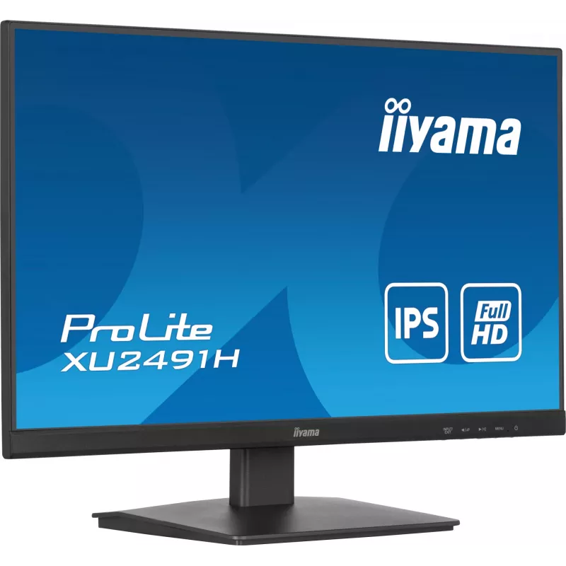 iiyama ProLite XU2491H-B1 computer monitor 60.5 cm (23.8 inch) 1920 x 1080 pixels Full HD LED Black