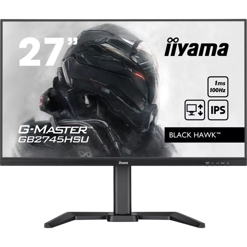 iiyama G-MASTER GB2745HSU-B2 computer monitor 68.6 cm (27 inch) 1920 x 1080 pixels Full HD LED Black
