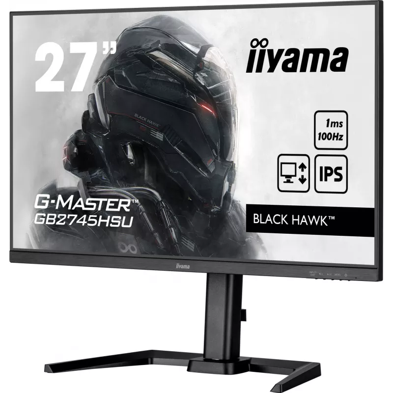 iiyama G-MASTER GB2745HSU-B2 computer monitor 68.6 cm (27 inch) 1920 x 1080 pixels Full HD LED Black