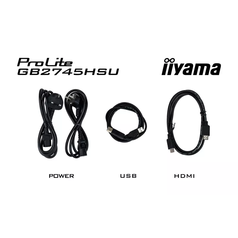 iiyama G-MASTER GB2745HSU-B2 computer monitor 68.6 cm (27 inch) 1920 x 1080 pixels Full HD LED Black