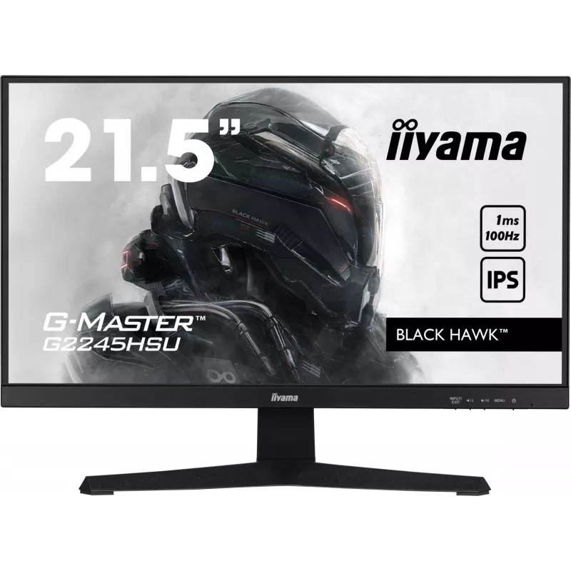 iiyama G-MASTER G2245HSU-B2 computer monitor 54.6 cm (21.5 inch) 1920 x 1080 pixels Full HD LED Black