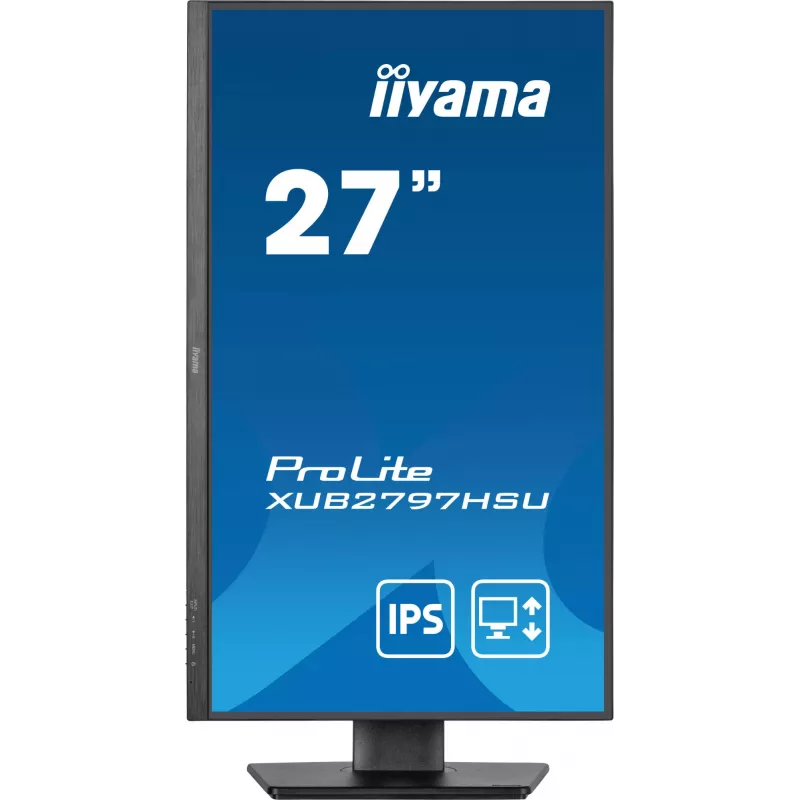 iiyama ProLite XUB2797HSU-B2 computer monitor 68.6 cm (27 inch) 1920 x 1080 pixels Full HD LED Black