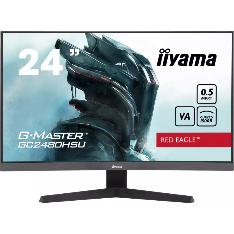 iiyama G-MASTER GC2480HSU-B1 computer monitor 59.9 cm (23.6 inch) 1920 x 1080 pixels Full HD LED Black