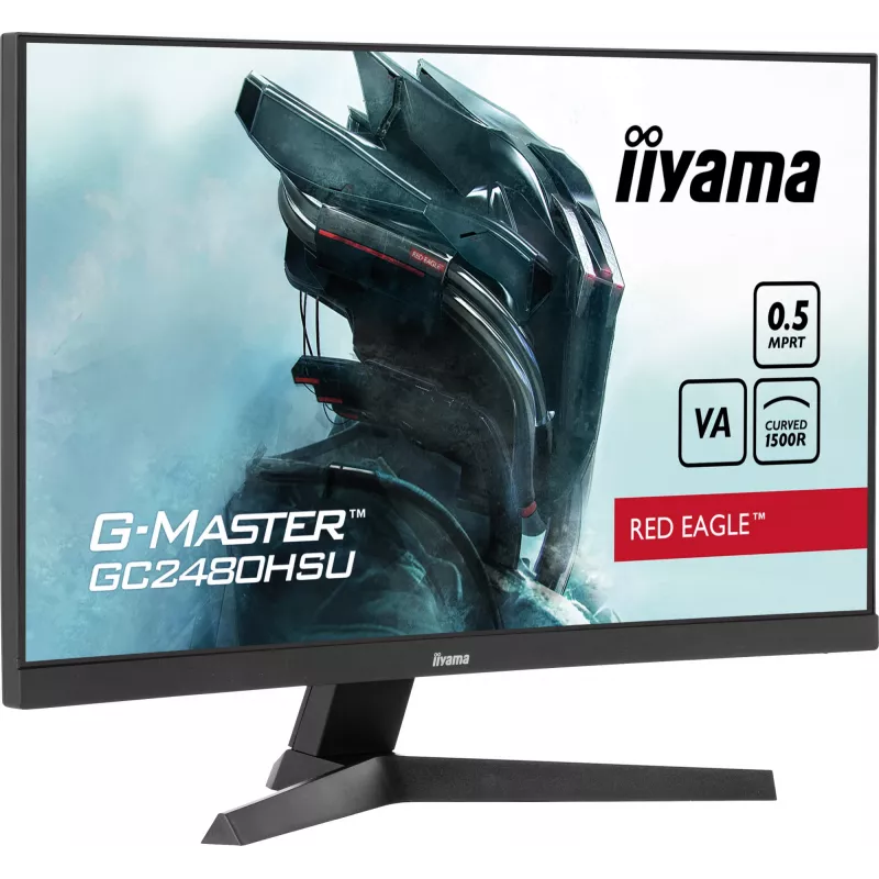 iiyama G-MASTER GC2480HSU-B1 computer monitor 59.9 cm (23.6 inch) 1920 x 1080 pixels Full HD LED Black