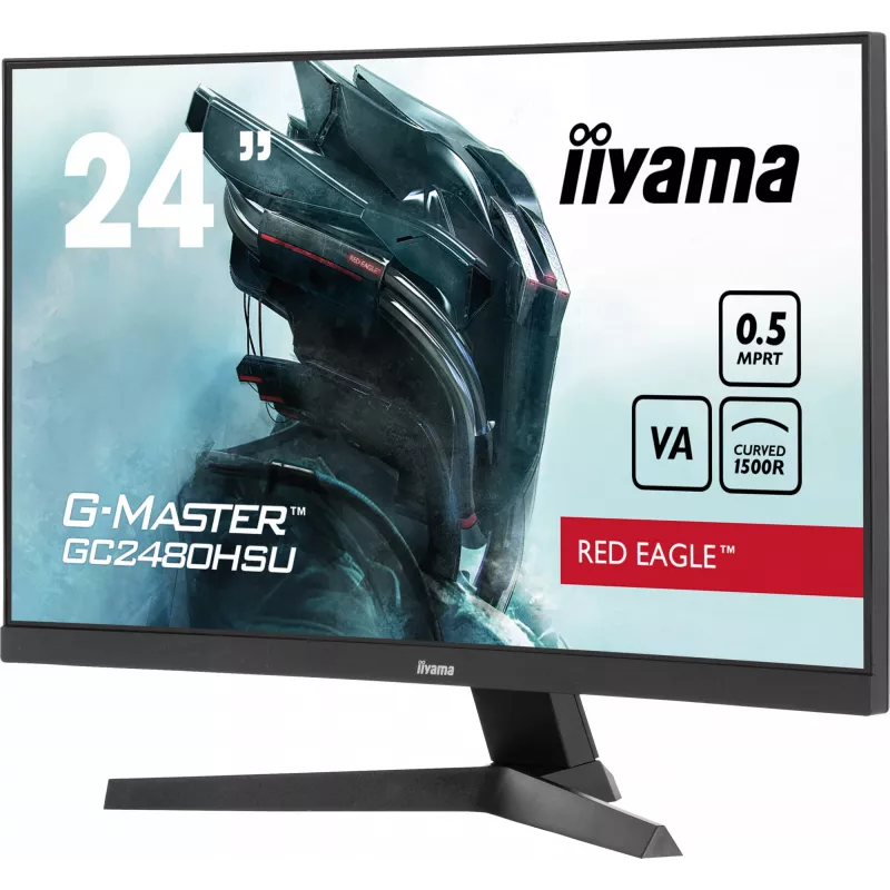 iiyama G-MASTER GC2480HSU-B1 computer monitor 59.9 cm (23.6 inch) 1920 x 1080 pixels Full HD LED Black