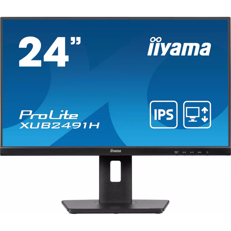 iiyama ProLite XUB2491H-B1 computer monitor 60.5 cm (23.8 inch) 1920 x 1080 pixels Full HD LED Black