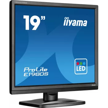 iiyama ProLite E1980S-B1 computer monitor 48.3 cm (19 inch) 1280 x 1024 pixels VGA LED Black