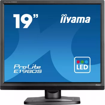 iiyama ProLite E1980S-B1 computer monitor 48.3 cm (19 inch) 1280 x 1024 pixels VGA LED Black