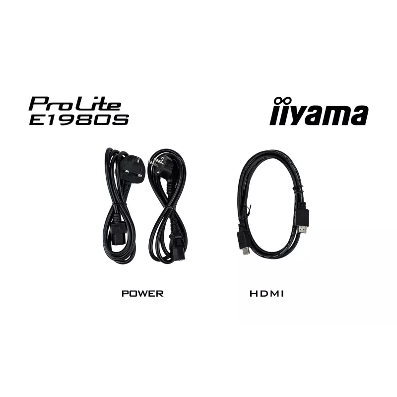 iiyama ProLite E1980S-B1 computer monitor 48.3 cm (19 inch) 1280 x 1024 pixels VGA LED Black