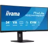 iiyama ProLite XCB3497WQSNP-B1 computer monitor 86.4 cm (34 inch) 3440 x 1440 pixels UltraWide Quad HD LED Black