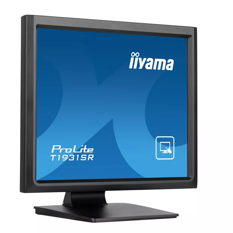 iiyama ProLite T1931SR-B1S computer monitor 48.3 cm (19 inch) 1280 x 1024 pixels SXGA LCD Touchscreen Black