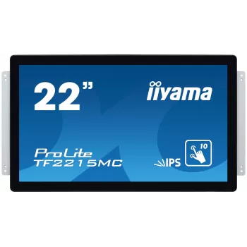 iiyama ProLite TF2215MC-B2 computer monitor 54.6 cm (21.5 inch) 1920 x 1080 pixels Full HD LED Touchscreen Multi-user Black