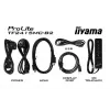 iiyama ProLite TF2215MC-B2 computer monitor 54.6 cm (21.5 inch) 1920 x 1080 pixels Full HD LED Touchscreen Multi-user Black