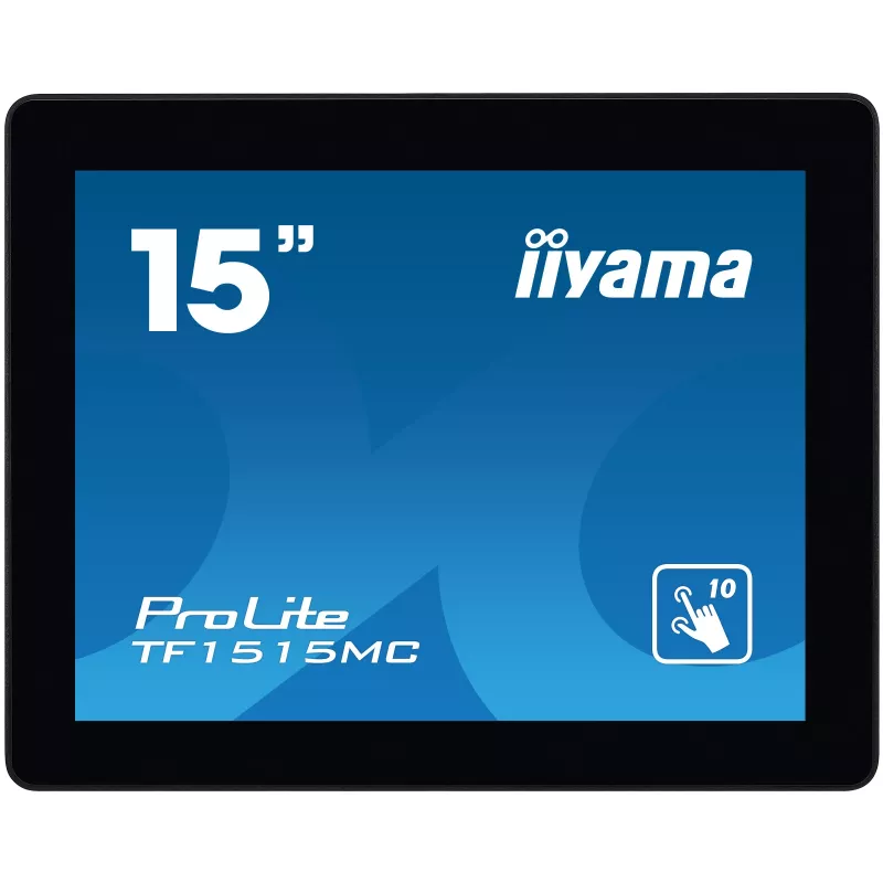 iiyama TF1515MC-B2 computer monitor 38.1 cm (15 inch) 1024 x 768 pixels XGA LED Touchscreen Black