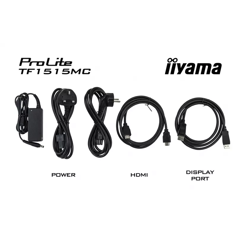 iiyama TF1515MC-B2 computer monitor 38.1 cm (15 inch) 1024 x 768 pixels XGA LED Touchscreen Black