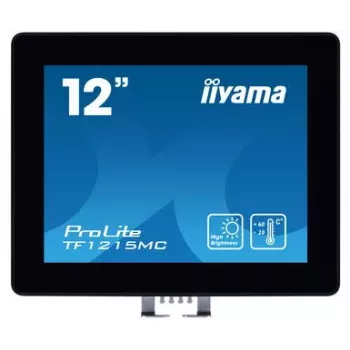 iiyama TF1215MC-B1 computer monitor 30.7 cm (12.1 inch) 1024 x 768 pixels LCD Touchscreen Black