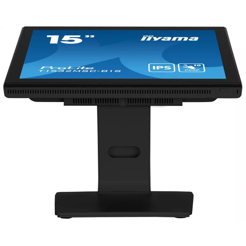 iiyama ProLite T1532MSC-B1S computer monitor 38.1 cm (15 inch) 1024 x 768 pixels XGA LCD Touchscreen Black