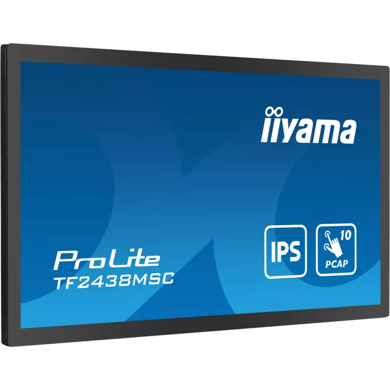iiyama TF2438MSC-B1 computer monitor 60.5 cm (23.8 inch) 1920 x 1080 pixels Full HD LED Touchscreen Black