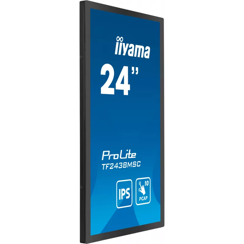 iiyama TF2438MSC-B1 computer monitor 60.5 cm (23.8 inch) 1920 x 1080 pixels Full HD LED Touchscreen Black