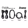 iiyama ProLite T1932MSC-B1S computer monitor 48.3 cm (19 inch) 1280 x 1024 pixels Full HD LED Touchscreen Tabletop Black