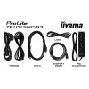 iiyama TF1015MC-B3 computer monitor 25.6 cm (10.1 inch) 1280 x 800 pixels HD LED Touchscreen Black