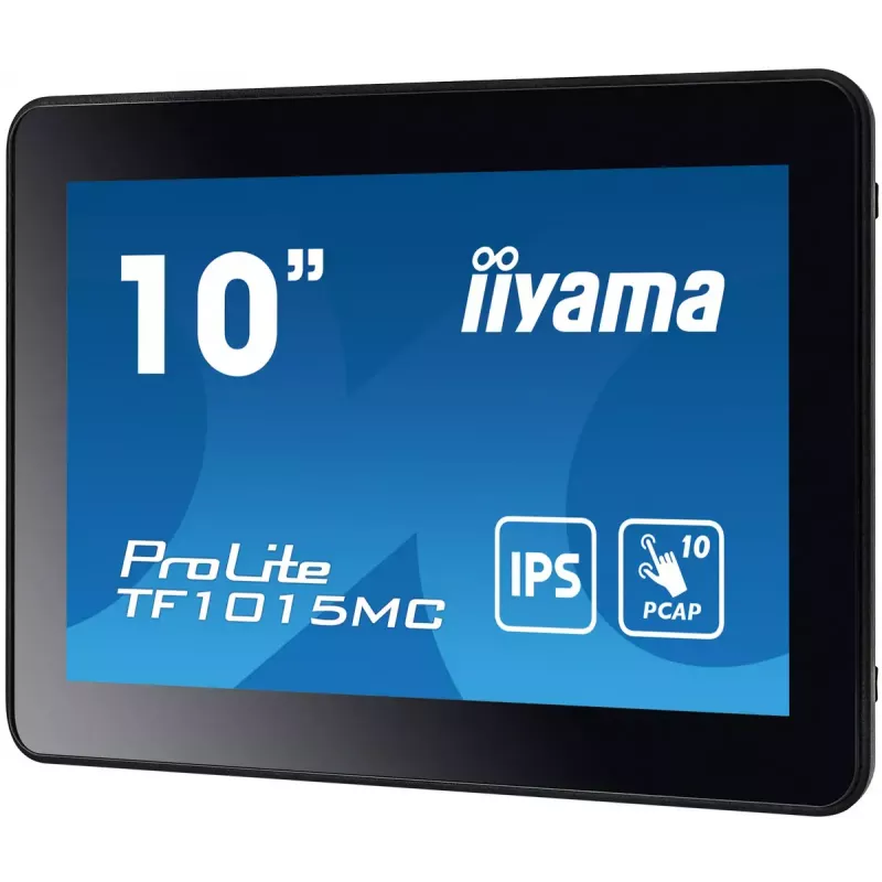iiyama TF1015MC-B3 computer monitor 25.6 cm (10.1 inch) 1280 x 800 pixels HD LED Touchscreen Black