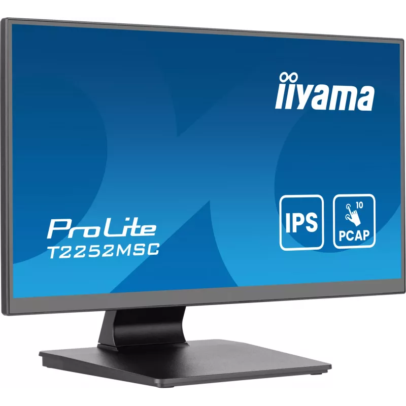 iiyama ProLite T2252MSC-B2AG computer monitor 54.6 cm (21.5 inch) 1920 x 1080 pixels Full HD LCD Touchscreen Black