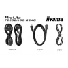 iiyama ProLite T2252MSC-B2AG computer monitor 54.6 cm (21.5 inch) 1920 x 1080 pixels Full HD LCD Touchscreen Black