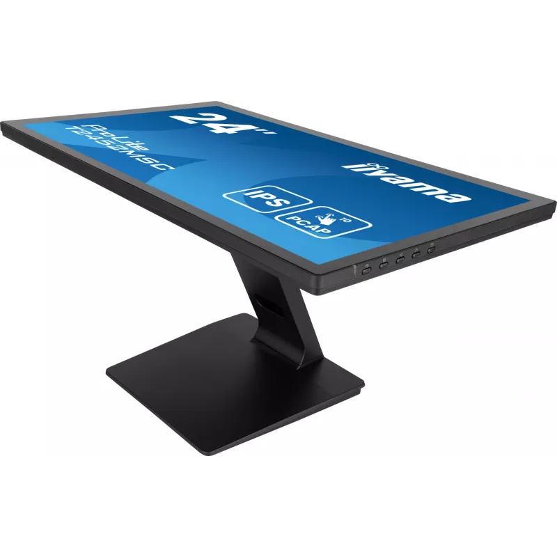 iiyama ProLite T2452MSC-B1AG computer monitor 60.5 cm (23.8 inch) 1920 x 1080 pixels Full HD LED Touchscreen Black
