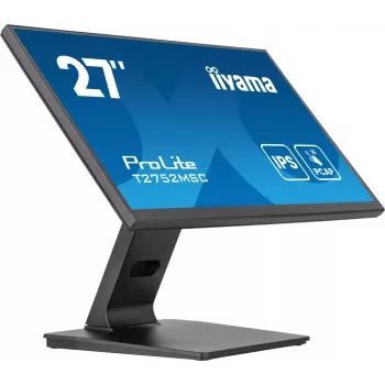 iiyama ProLite T2752MSC-B1AG computer monitor 68.6 cm (27 inch) 1920 x 1080 pixels Full HD LED Touchscreen Black