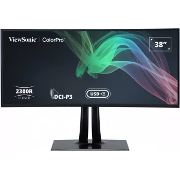 Viewsonic VP3881A computer monitor 96.5 cm (38 inch) 3840 x 1600 pixels Quad HD+ LED Black